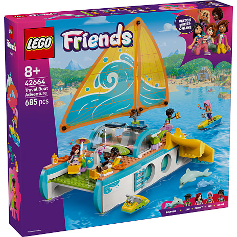LEGO Friends Eventyrfyldt bådrejse 42664