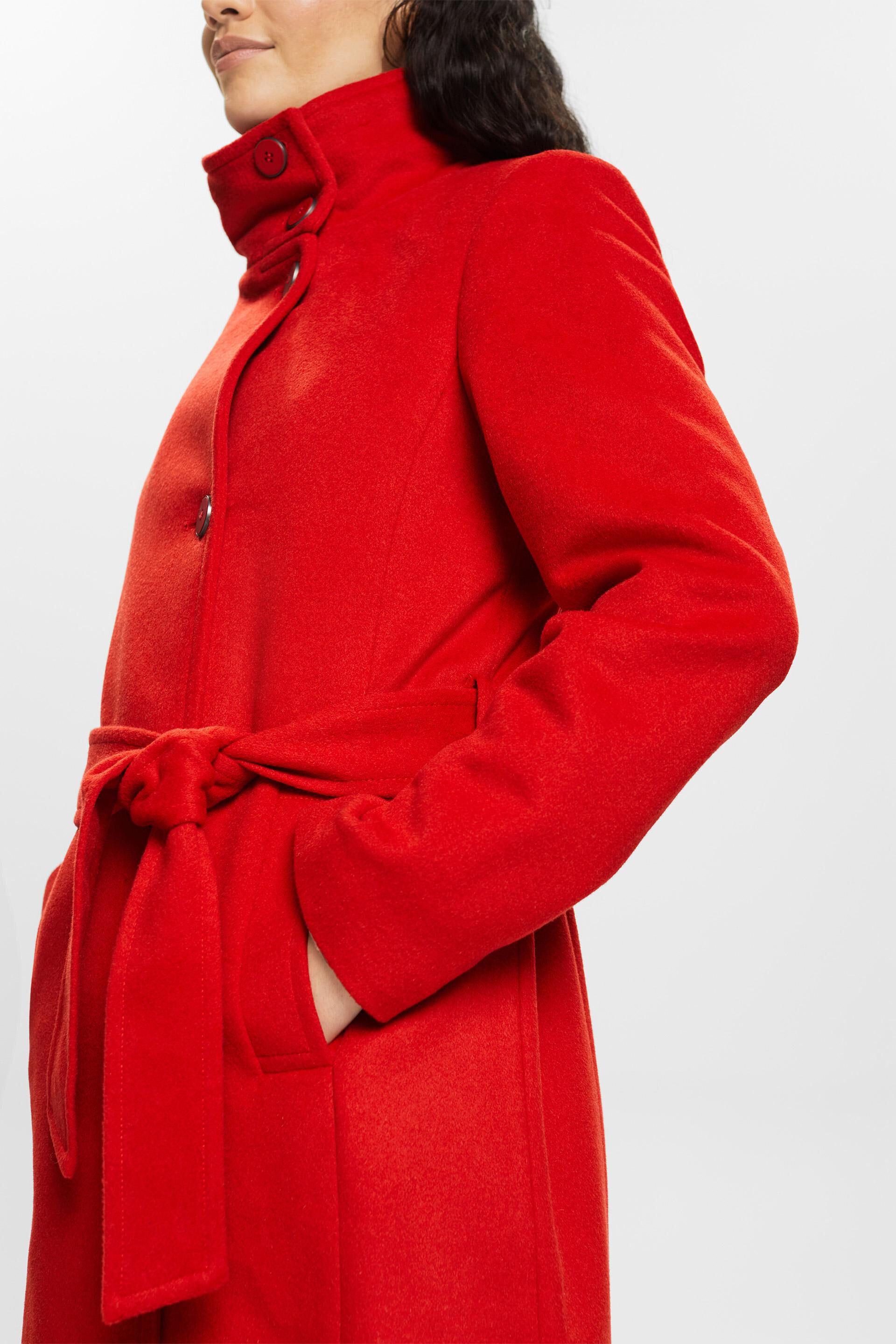 Coats woven