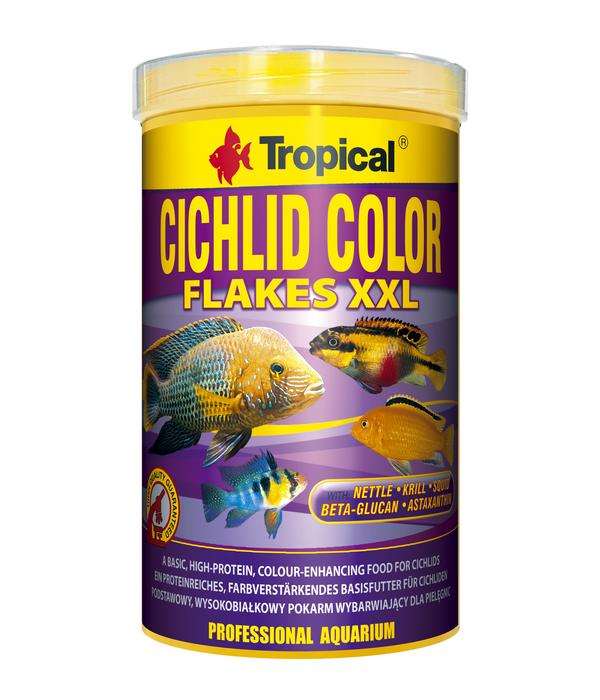 Tropical® Fischfutter Cichlid Color Flakes