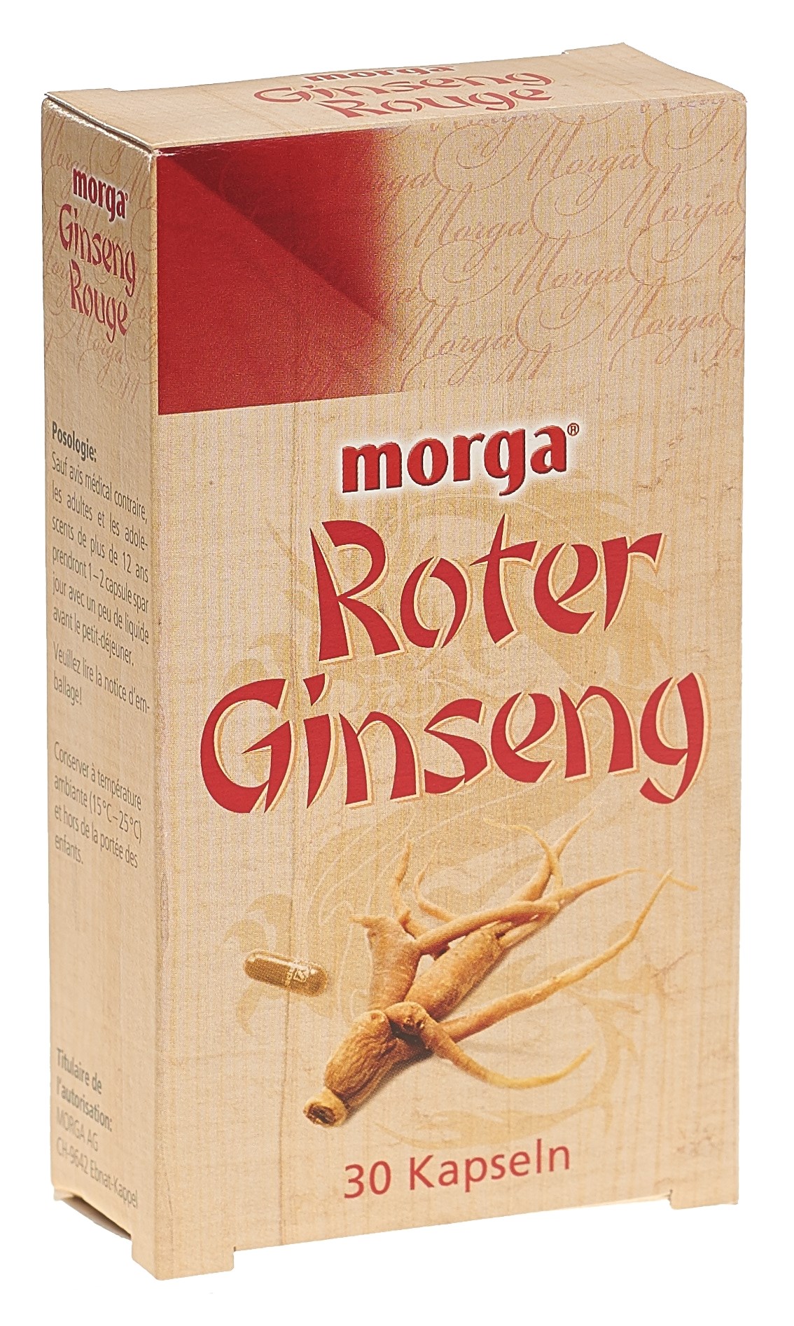 MORGA Roter Ginseng Kaps Blist 30 Stk