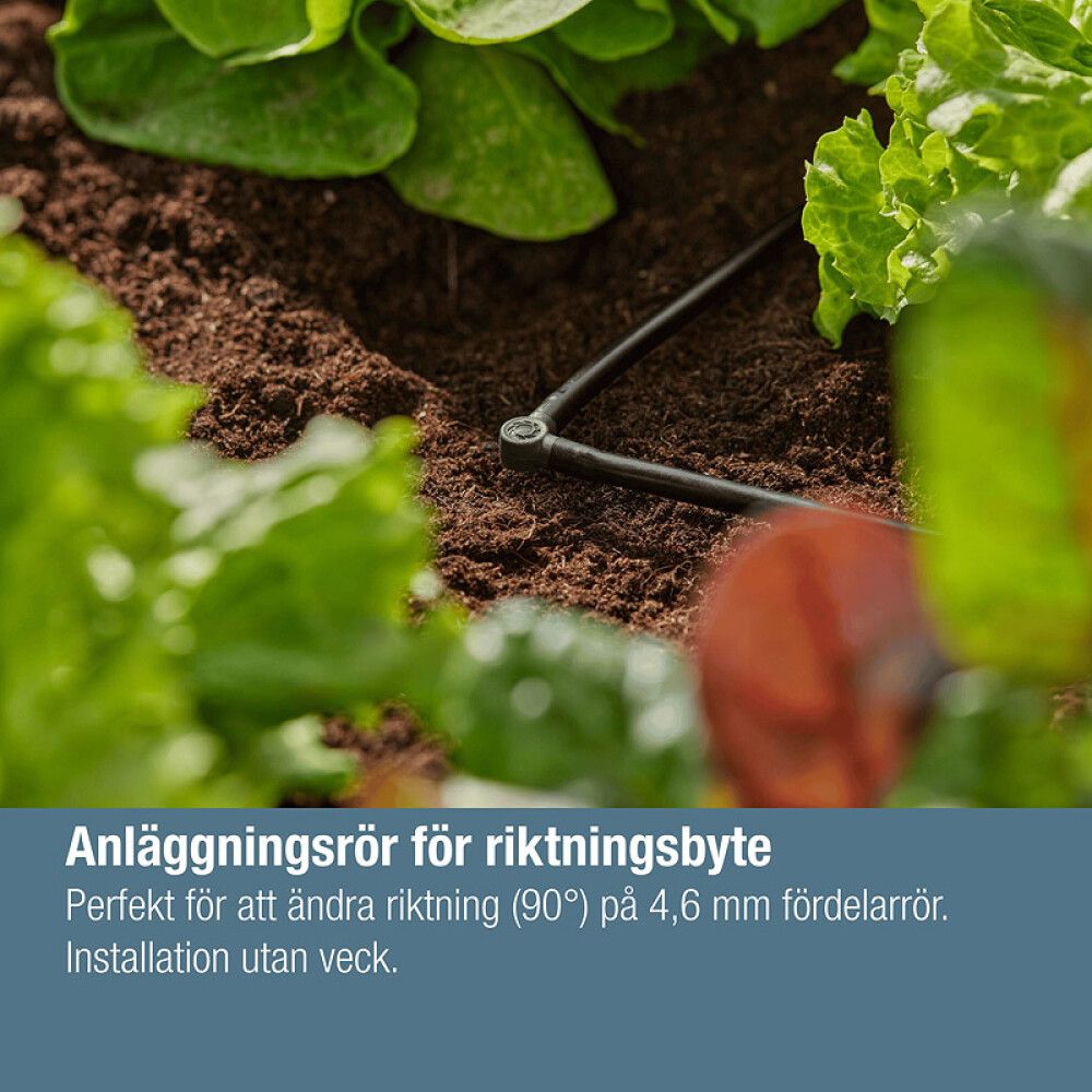 L-KOBLING GARDENA MICRO-DRIP-SYSTEM 3/16