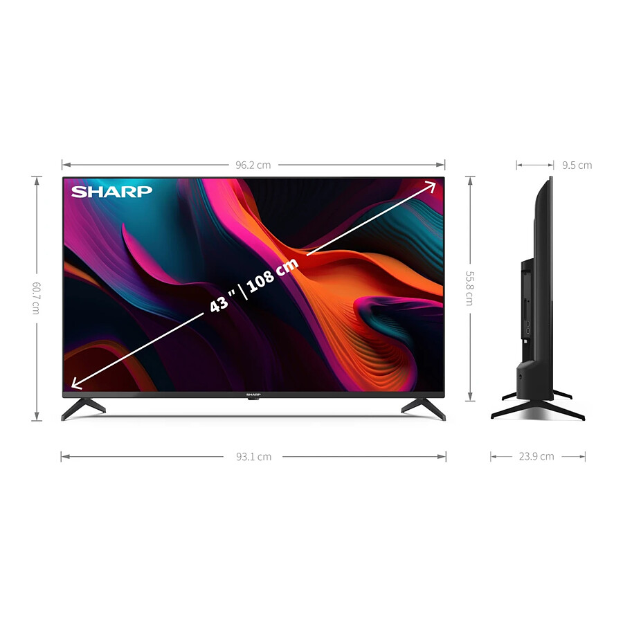 Sharp 43GL4260E - TV UHD - 108 cm