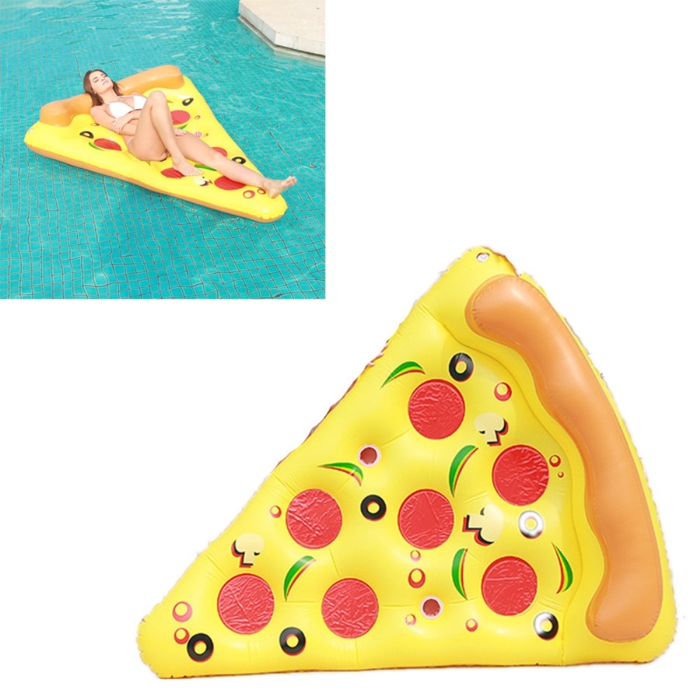 (180cm) Grosse Aufblasbare Wasser Luftmatratze Liegesofa Badeinsel - Pizza