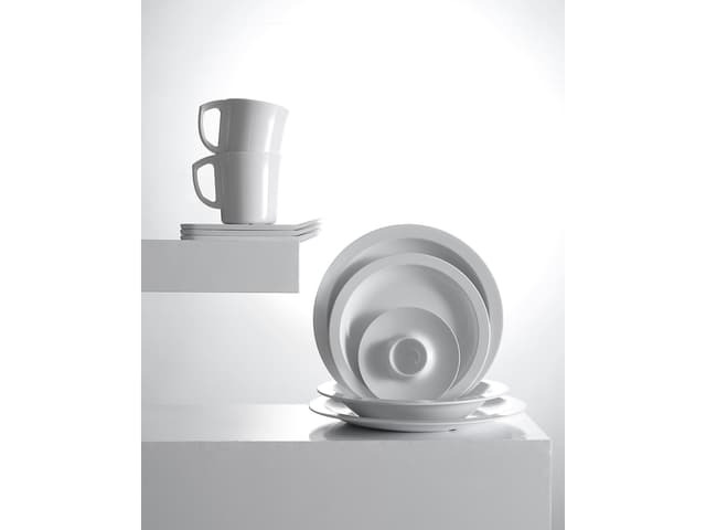 Rosti Hamlet Dyb tallerken Dia. 21 x 3,5 cm Hvid