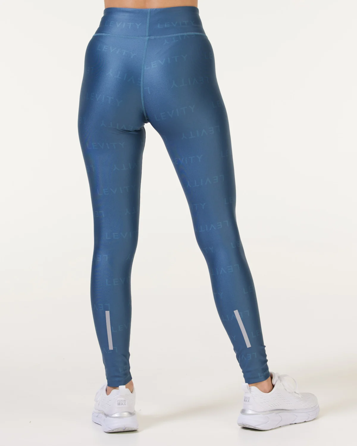 LEVITY Fast Track Print Tights Blue