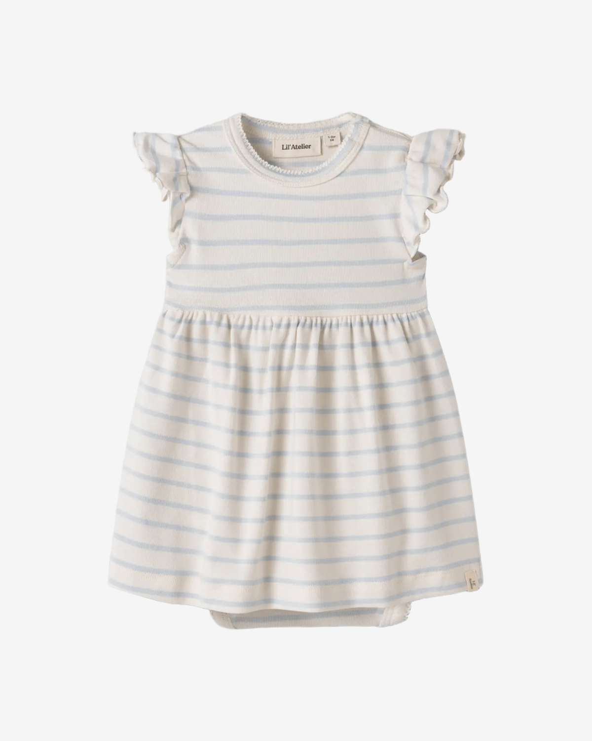 Kjole Baby m/ Body – Øko TENCEL | NBFGEO LOOSE BODY DRESS