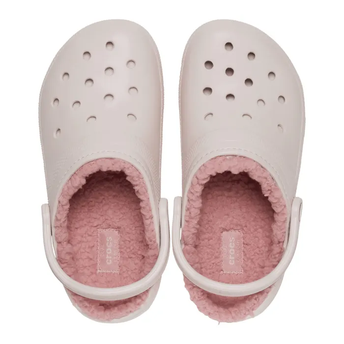 Crocs Classic Fuzz Lined Clog Instappers Senior