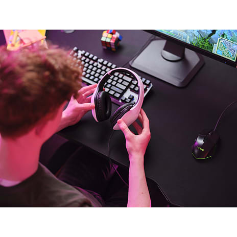 Trust GXT415W Zirox Headset - hvid