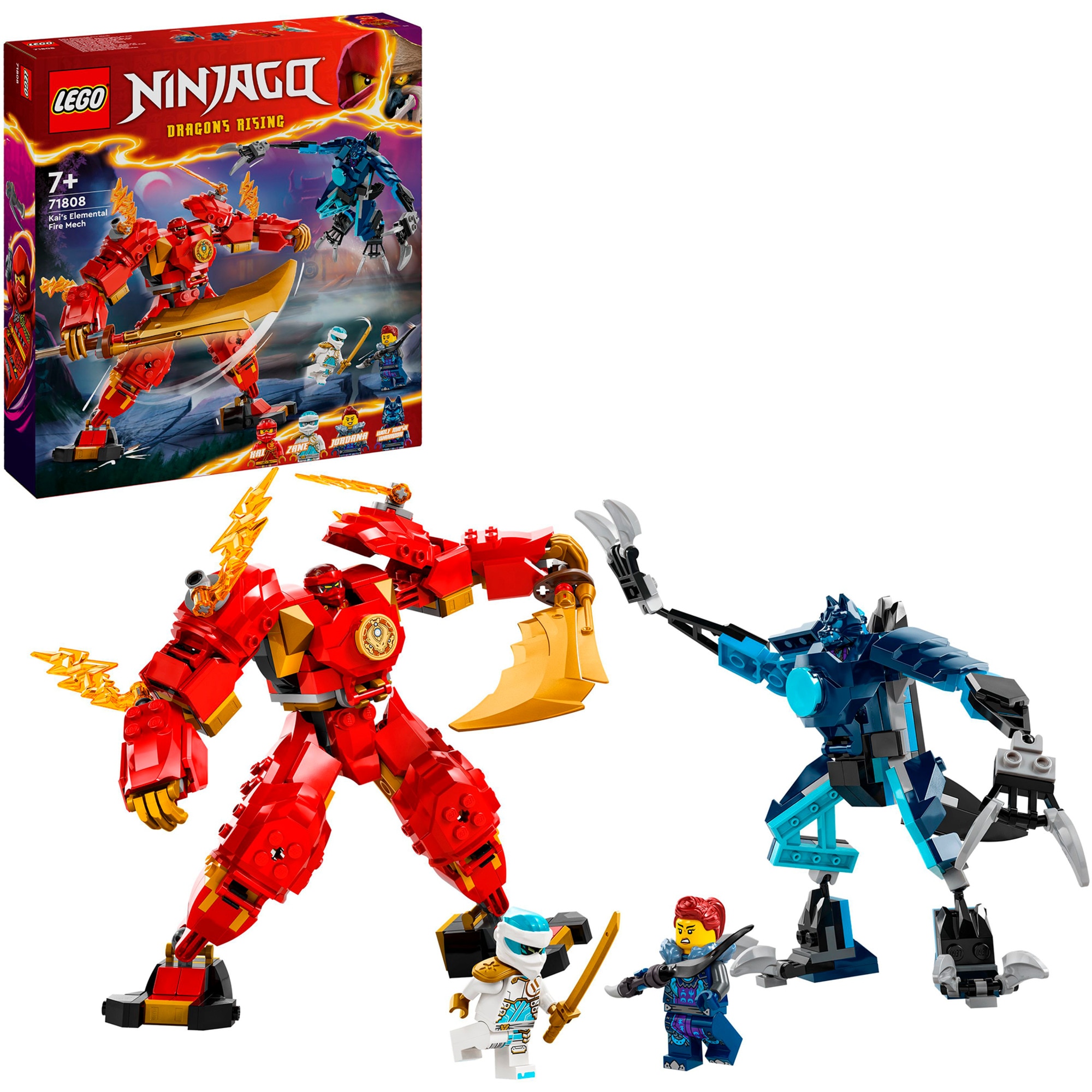 LEGO Konstruktionsspielzeug Ninjago Kais Feuermech
