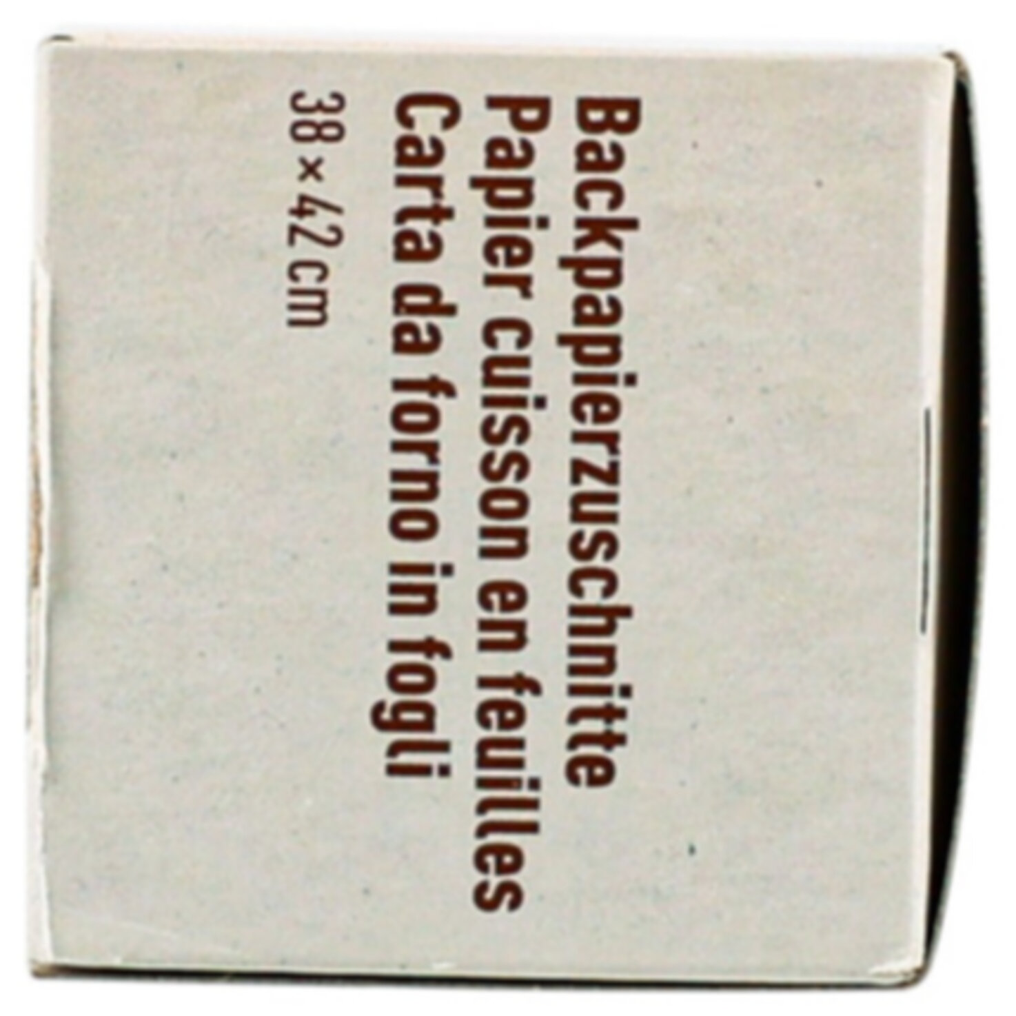 Prix Garantie Backpapier gerollt 38cmx42cm 30 Stück