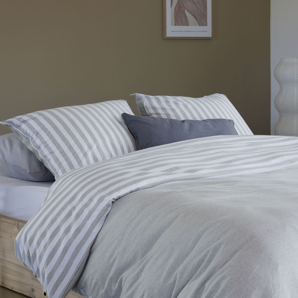 Walra - Dekbedovertrek Soft & Cozy - 200x220 - Grijs
