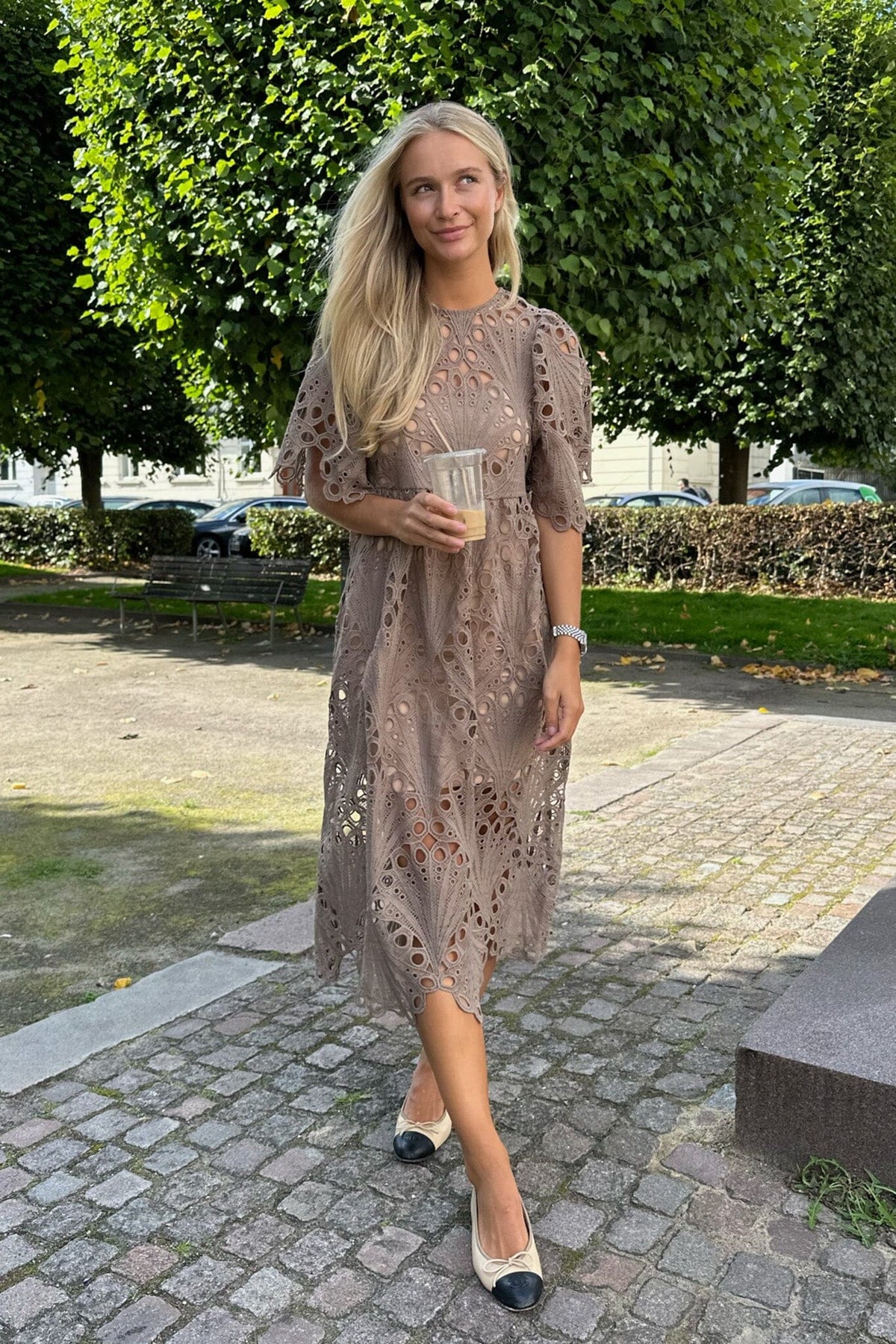 BYIC Melia Midi Lace Dress