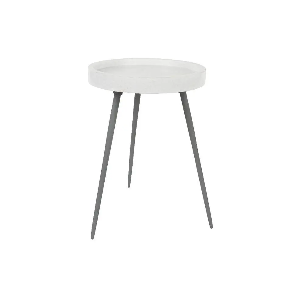 Puur - Lyman bijzettafel ø33 cm - wit