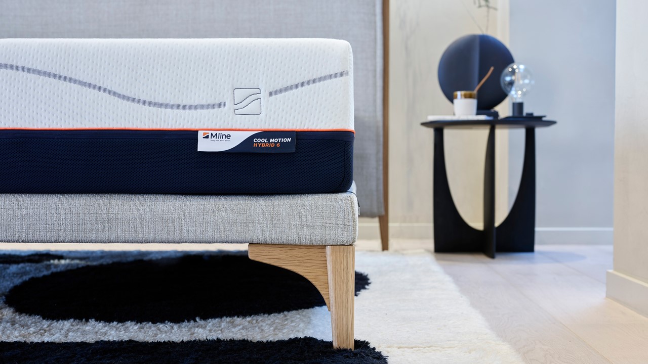 Bed Element Mind met Cool Motion 6 matrassen natural