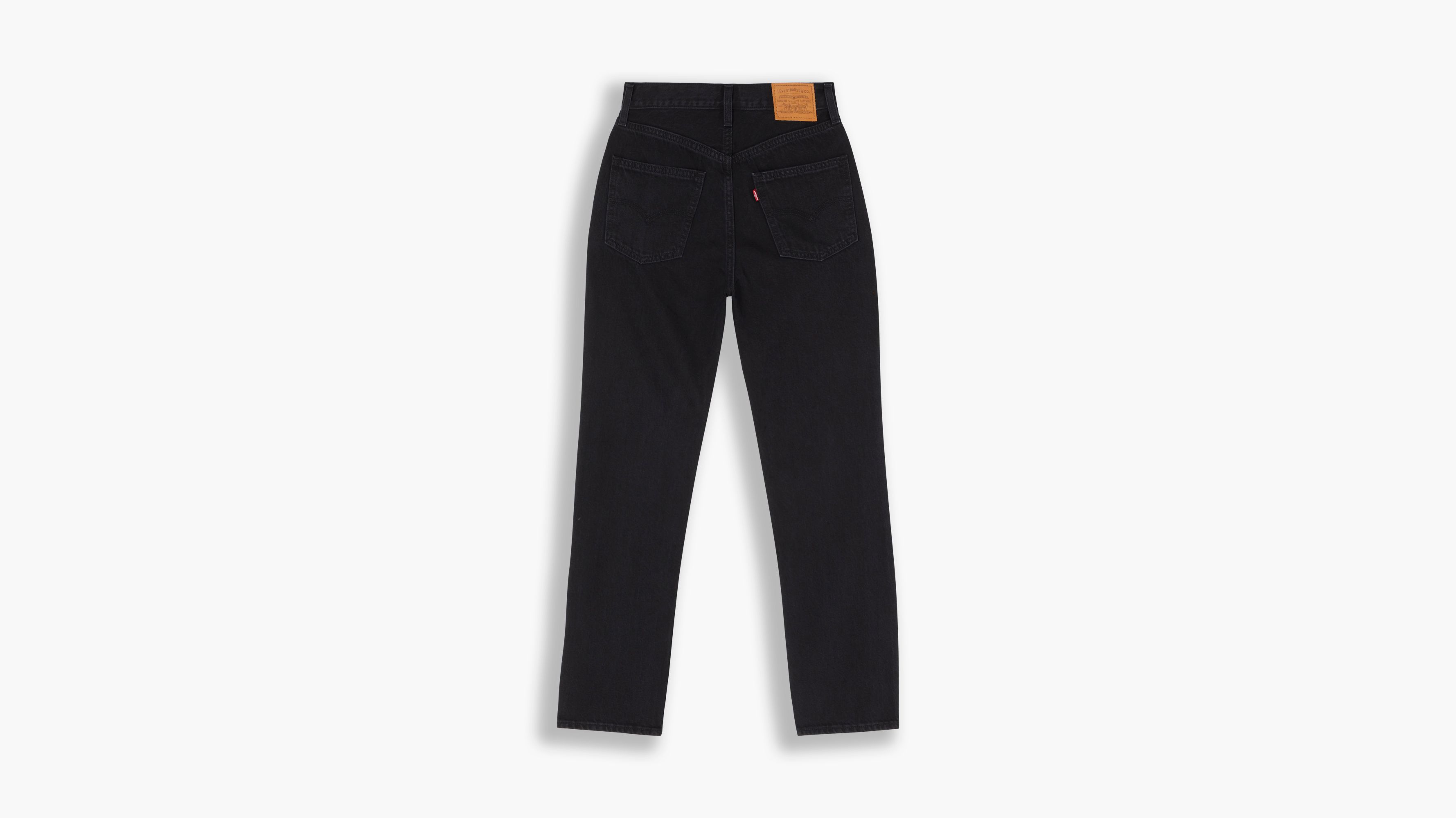Jean droit taille haute ’70 slim - Trainwreck - Noir