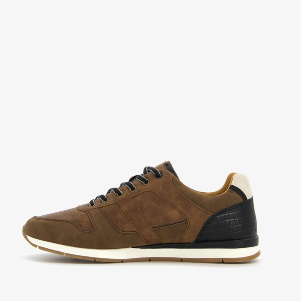 Blue Box heren sneakers bruin/zwart