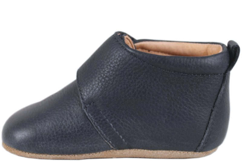 BISGAARD NAVY BLÅ HJEMMESKO