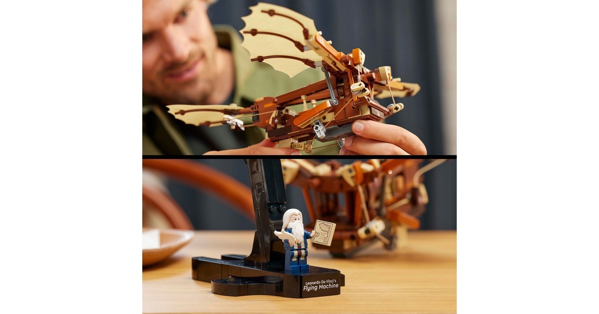 LEGOIcons - De vliegmachine van Leonardo da Vinci Constructiespeelgoed  (10363)