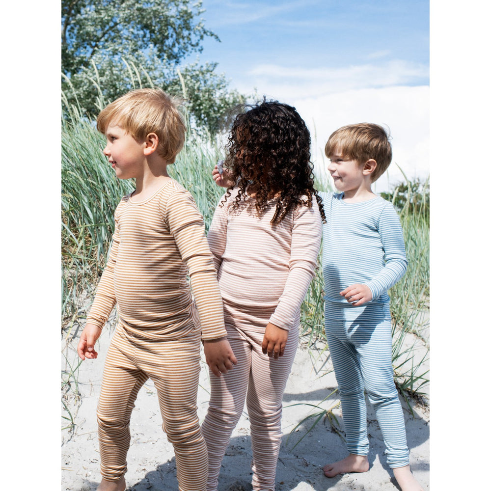 Køb Serendipity Azur/Ecru Slim Bluse Stripe