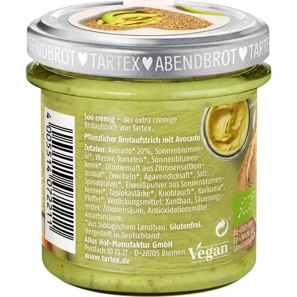 Bio Brotaufstrich Avocado