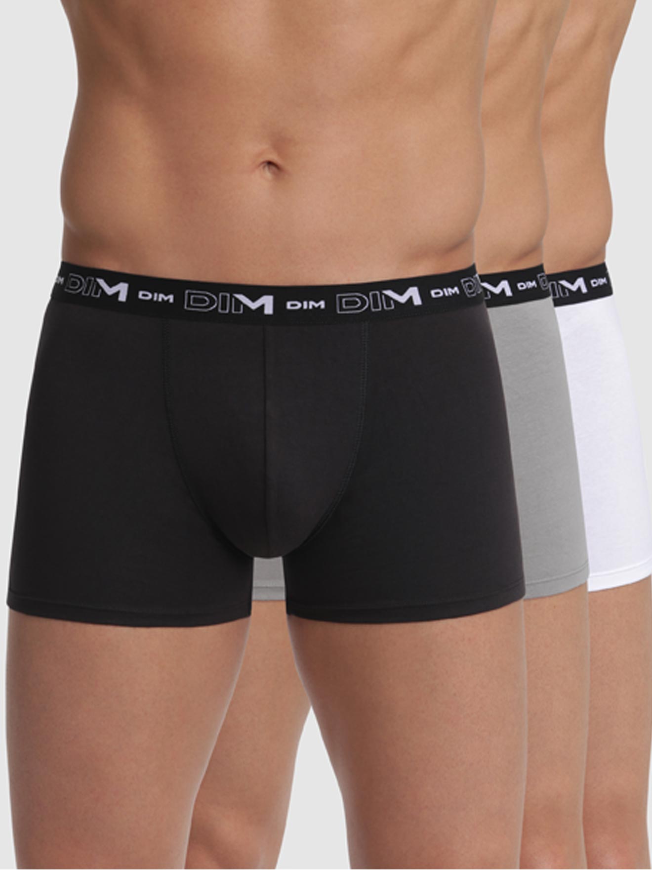 Shorties coton stretch lot de 3