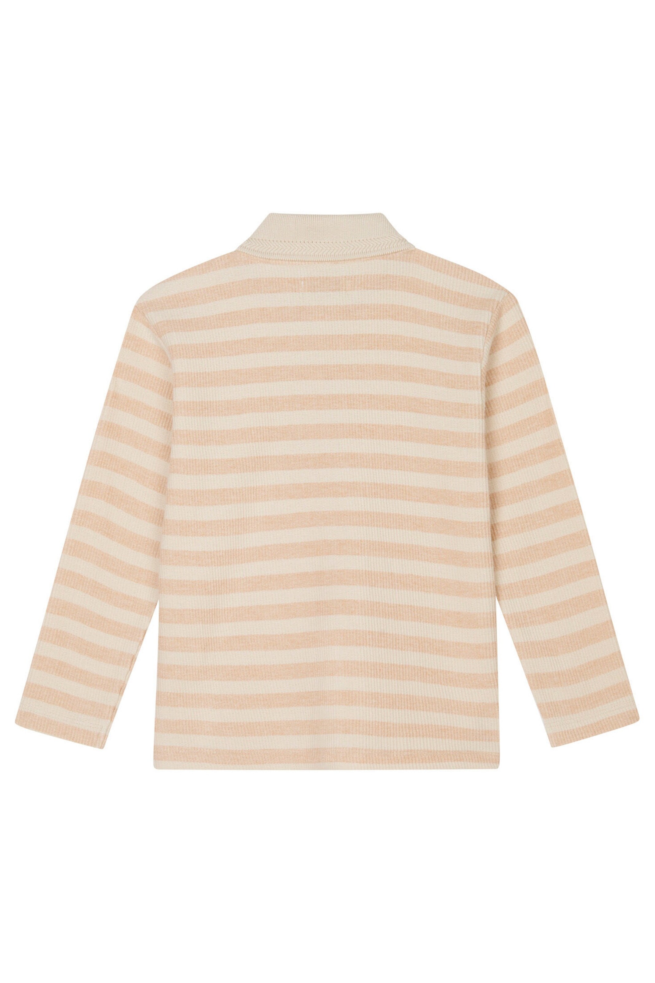NOPPIES KIDS Poloshirt Lucas Stripe pattern Sand/Nude