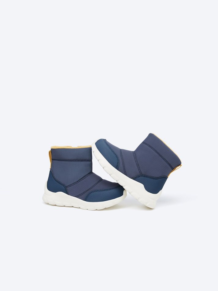 Bota acolchoada - Azul Marinho