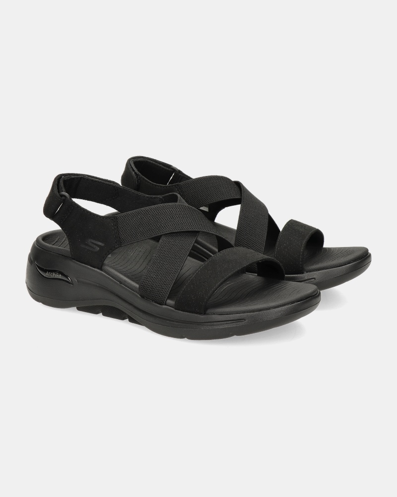 Skechers Arch Fit Go Walk Sandalen  - zwart