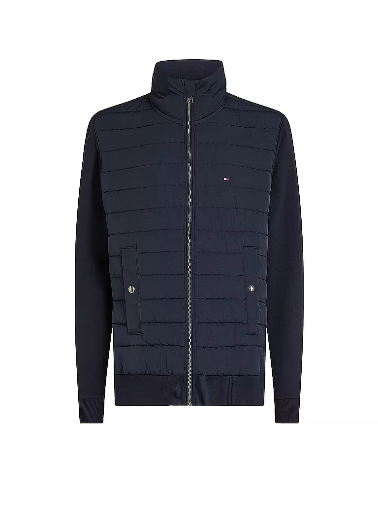 TOMMY HILFIGER Sweatjacke blau