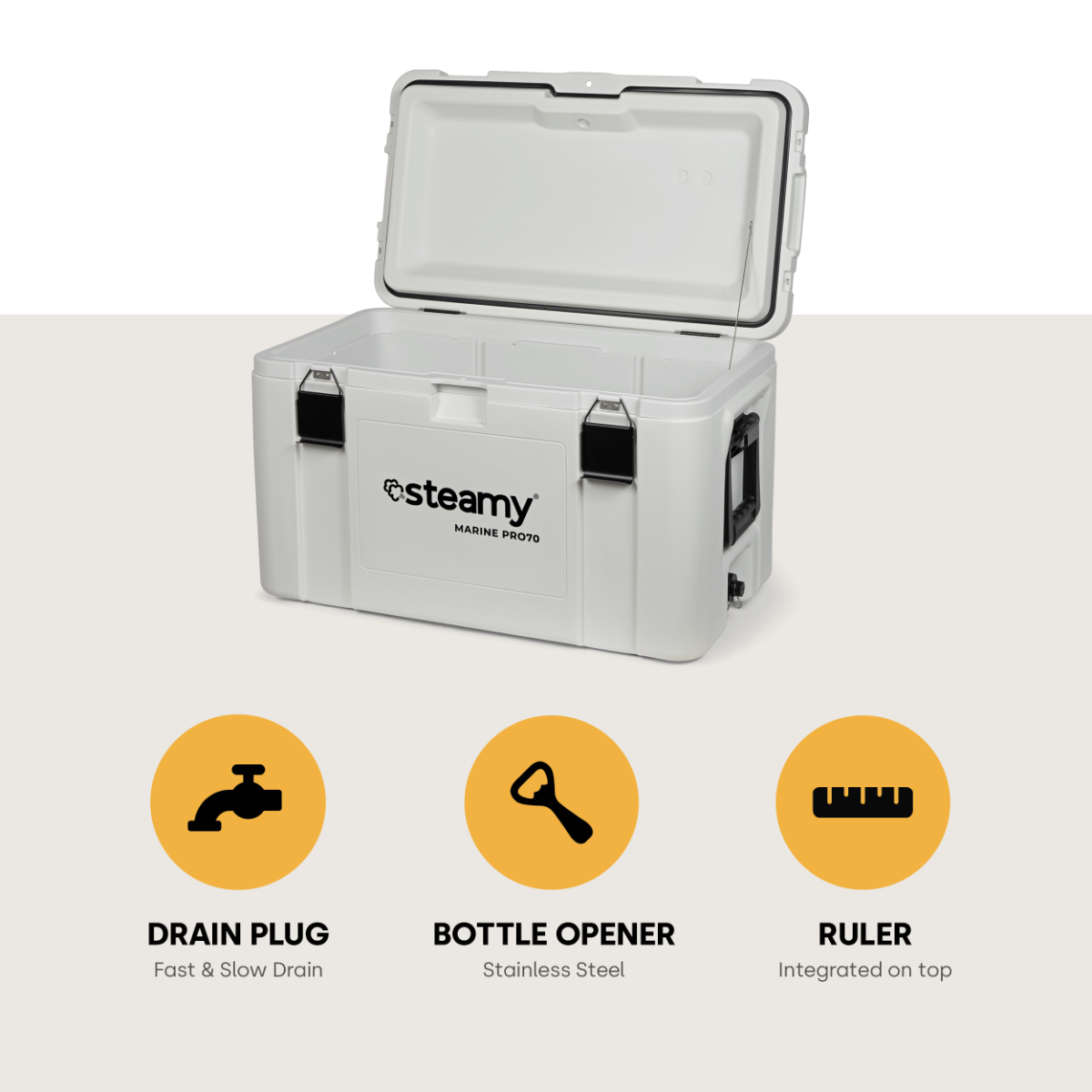 Steamy Marine Pro 70 koelbox - 70L