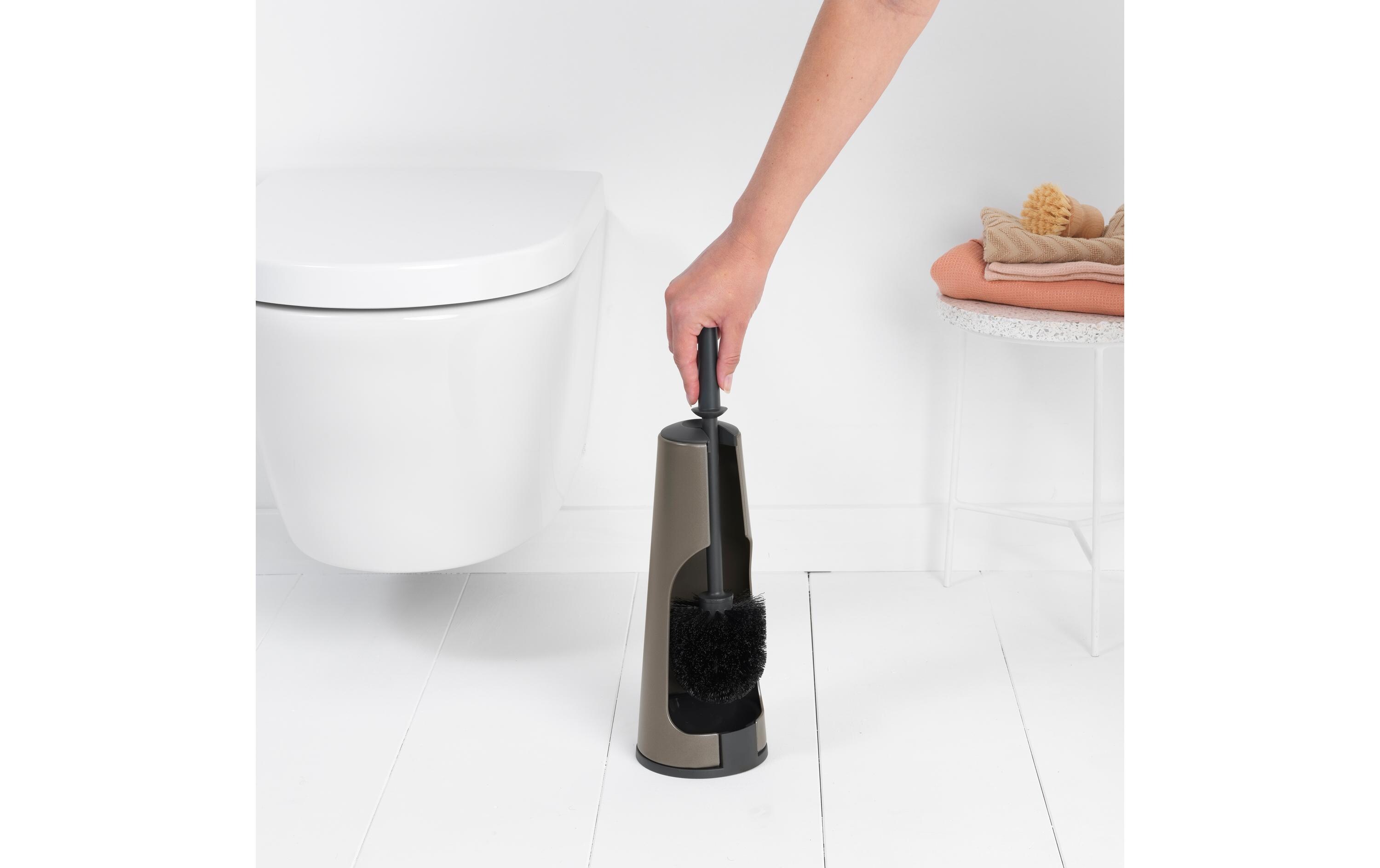Toilettenbürste ReNew PlatinumWC-Bürste mit Halterung