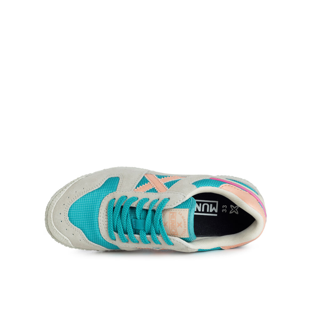 Tênis Munich Mini Goal 8126571 Cinza