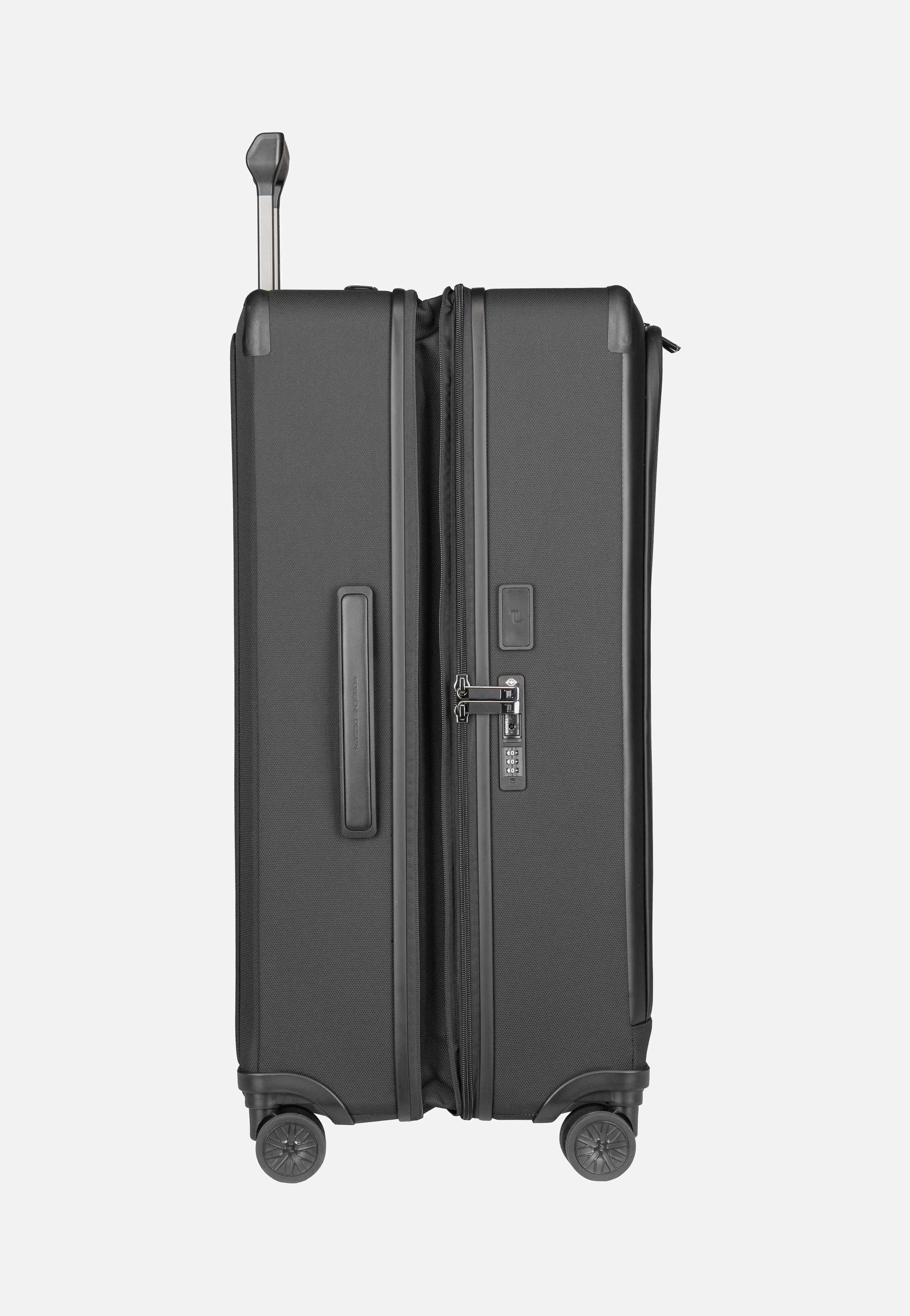 Roadster Nylon 4W Trolley L Exp Black - Koffer