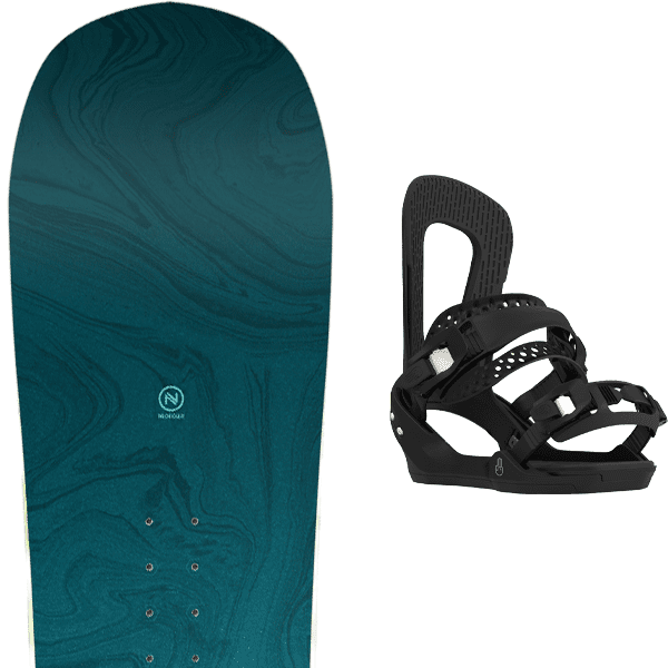 Pack snowboard NIDECKER ELLE + Fix