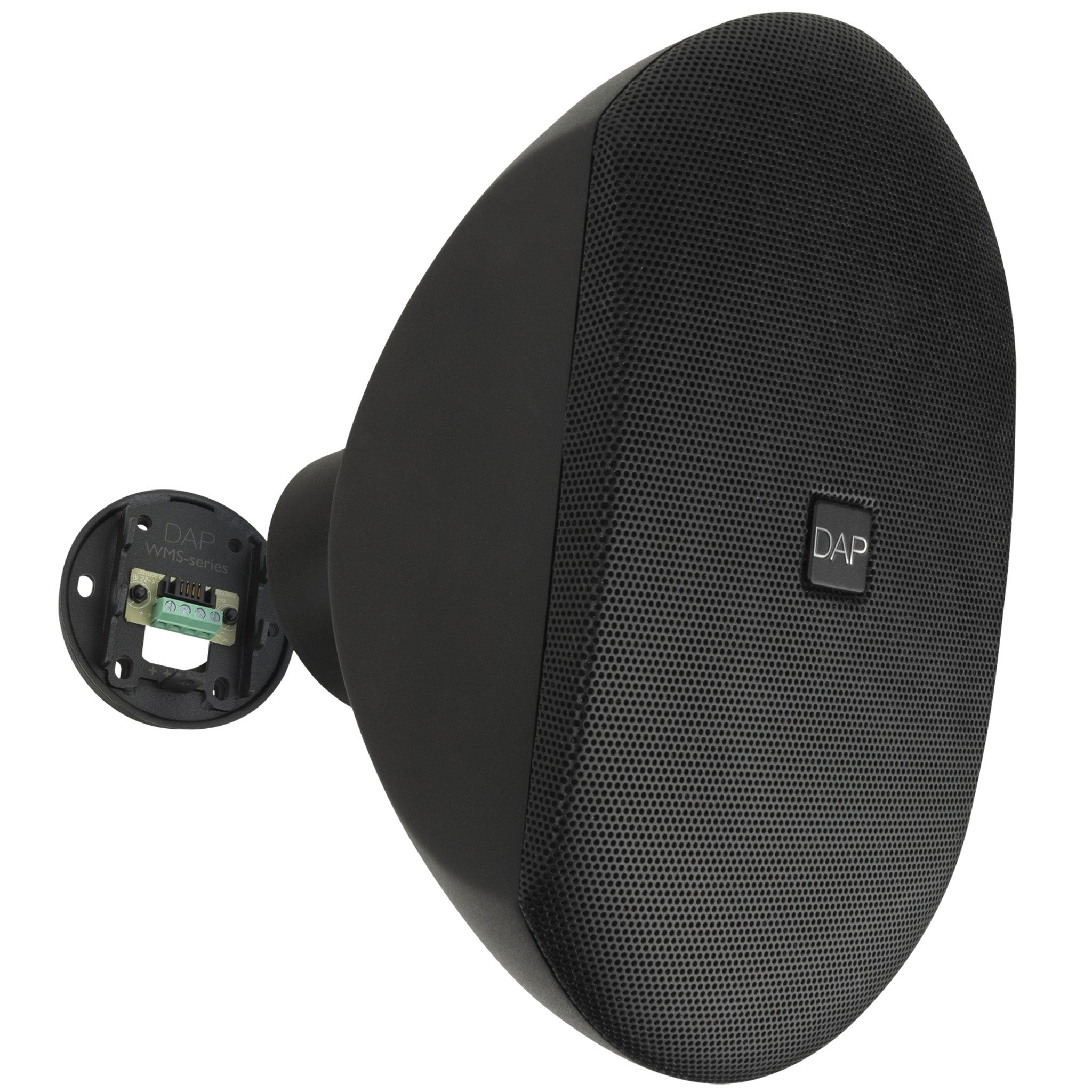 DAP WMS4T-B passieve 4 inch opbouw luidspreker 100 V, zwart