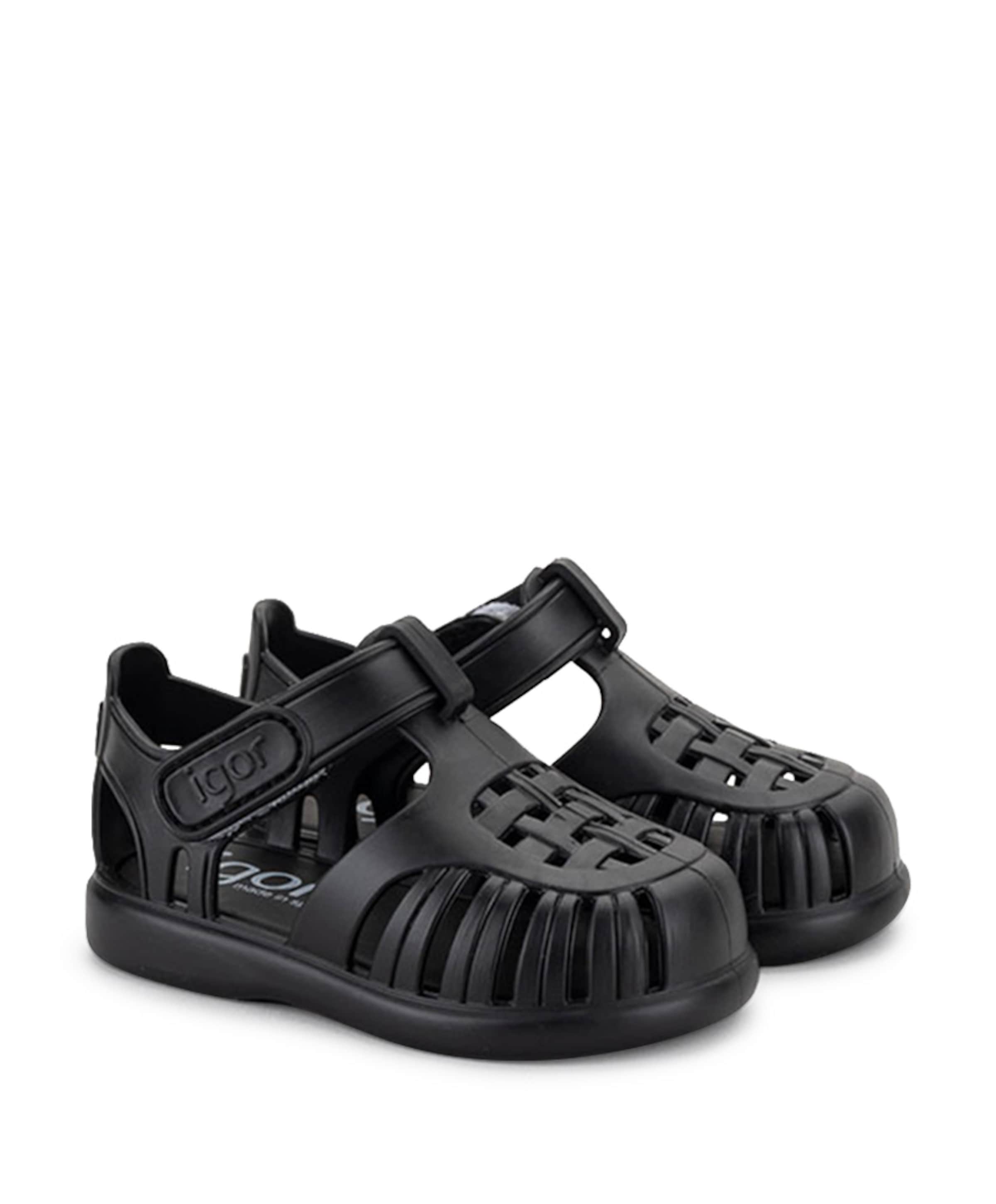Igor Tobby  jongens sandalen zwart