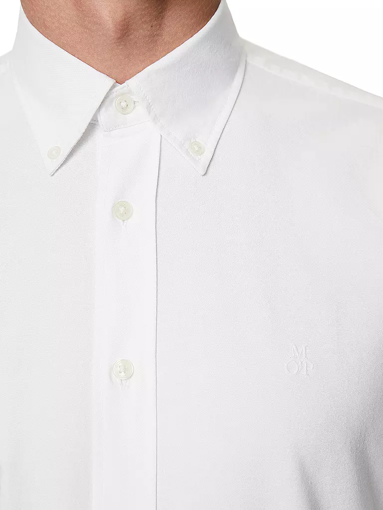 MARC O'POLO Hemd Regular Fit  weiss