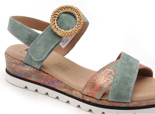 Gr nu pieds plats femme magnabe multicolore
