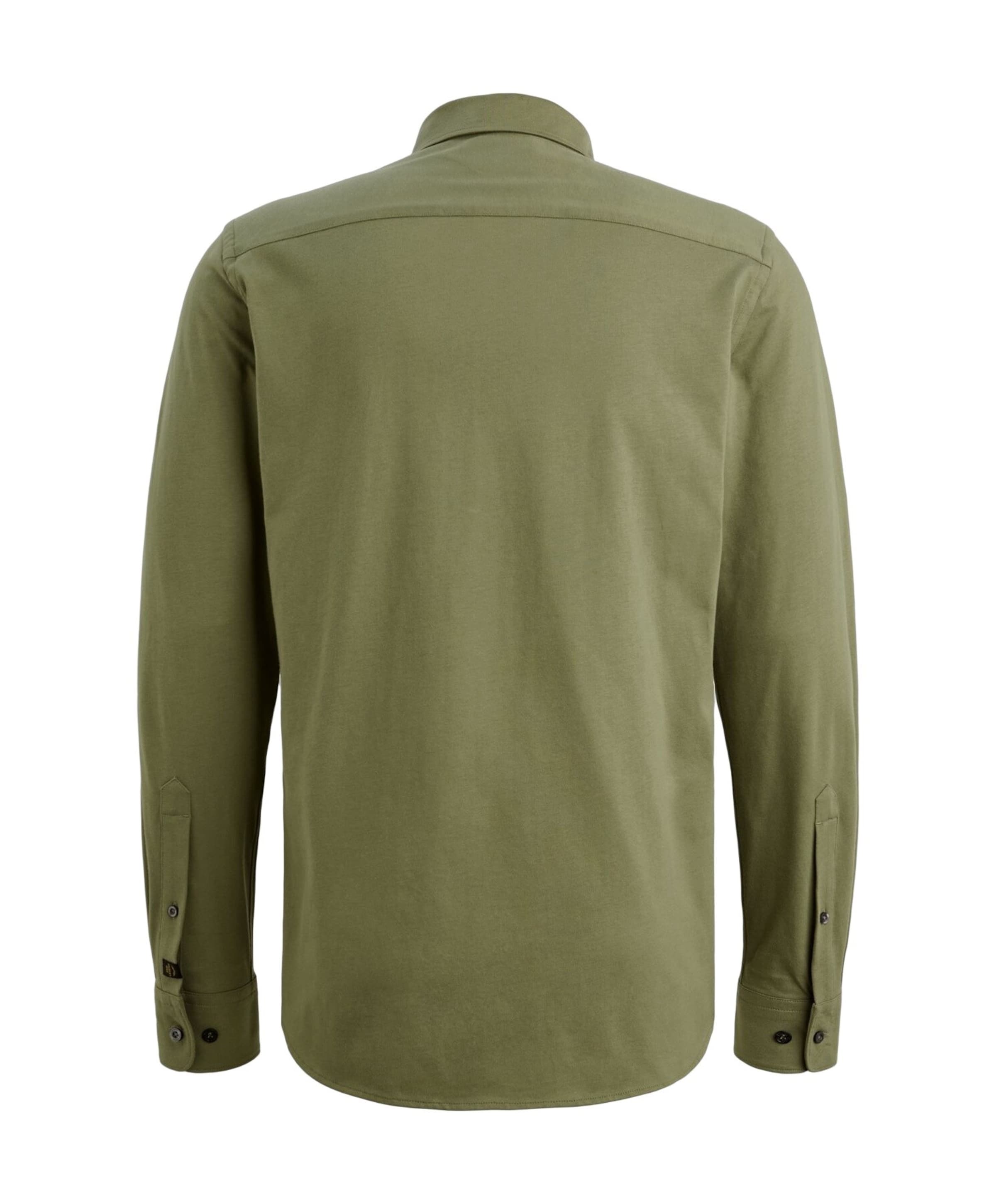 PME Legend Heren overhemd lange mouw groen