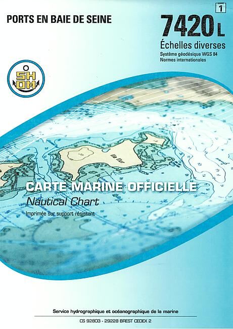 EPSHOM - 7420L PORTS EN BAIE DE SEINE