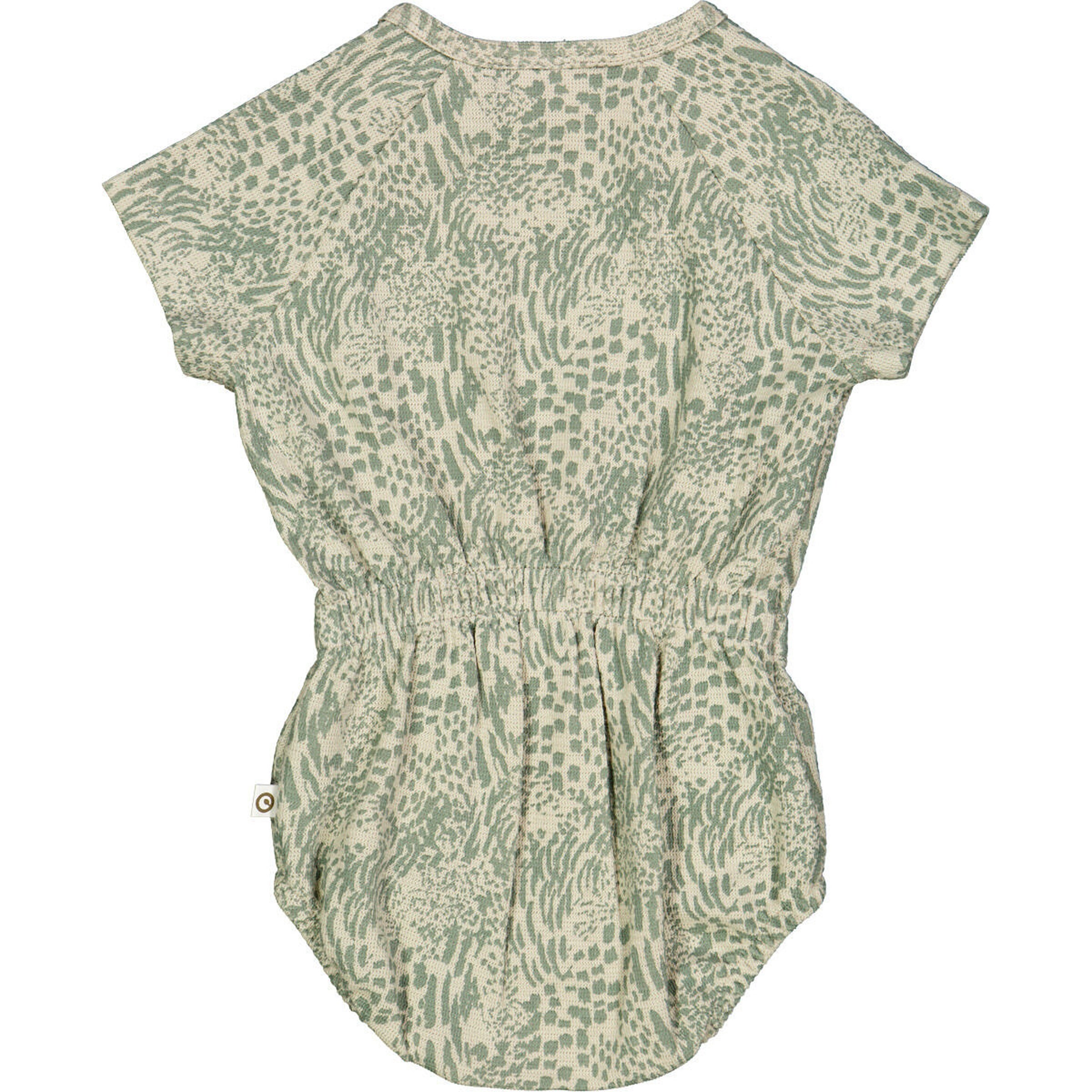 Müsli Kurzarmbody Soft green/ Poetry green