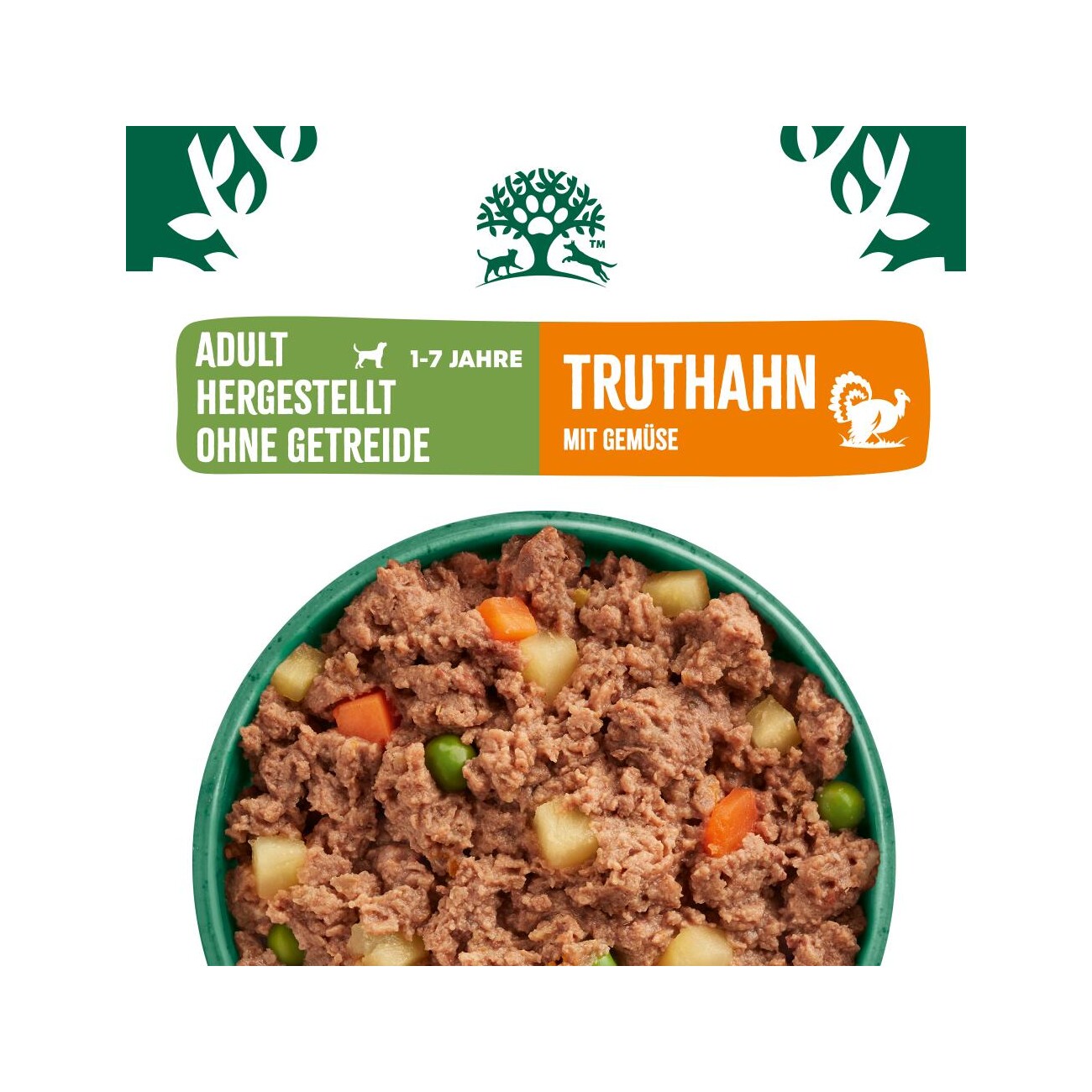 James Wellbeloved Truthahn Pastete (Getreidefrei) 800 g