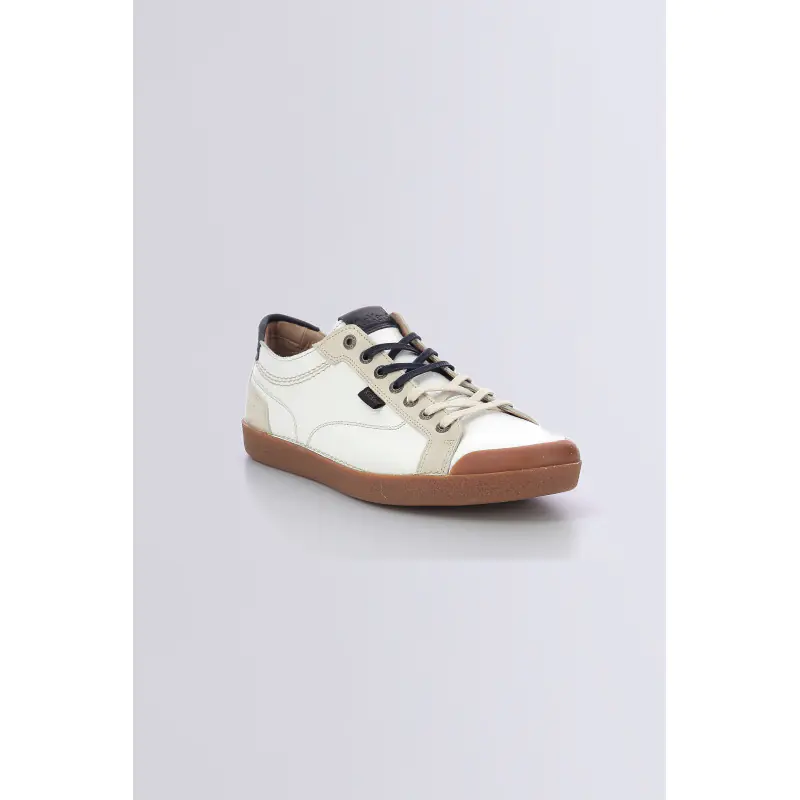 TROPIK BLANC BASKETS BASSES Cuir Homme