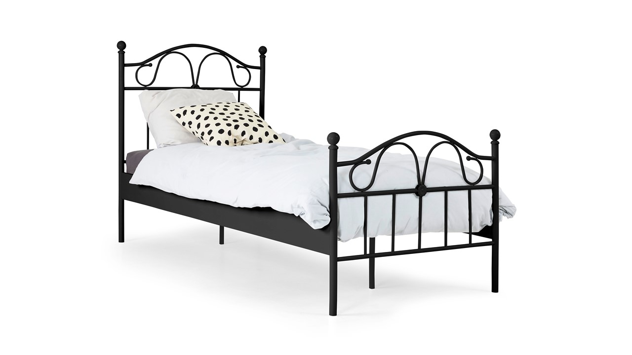 Bed Quincy zwart