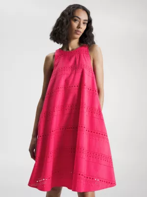 Vestido Broderie Anglaise Fit and Evasê