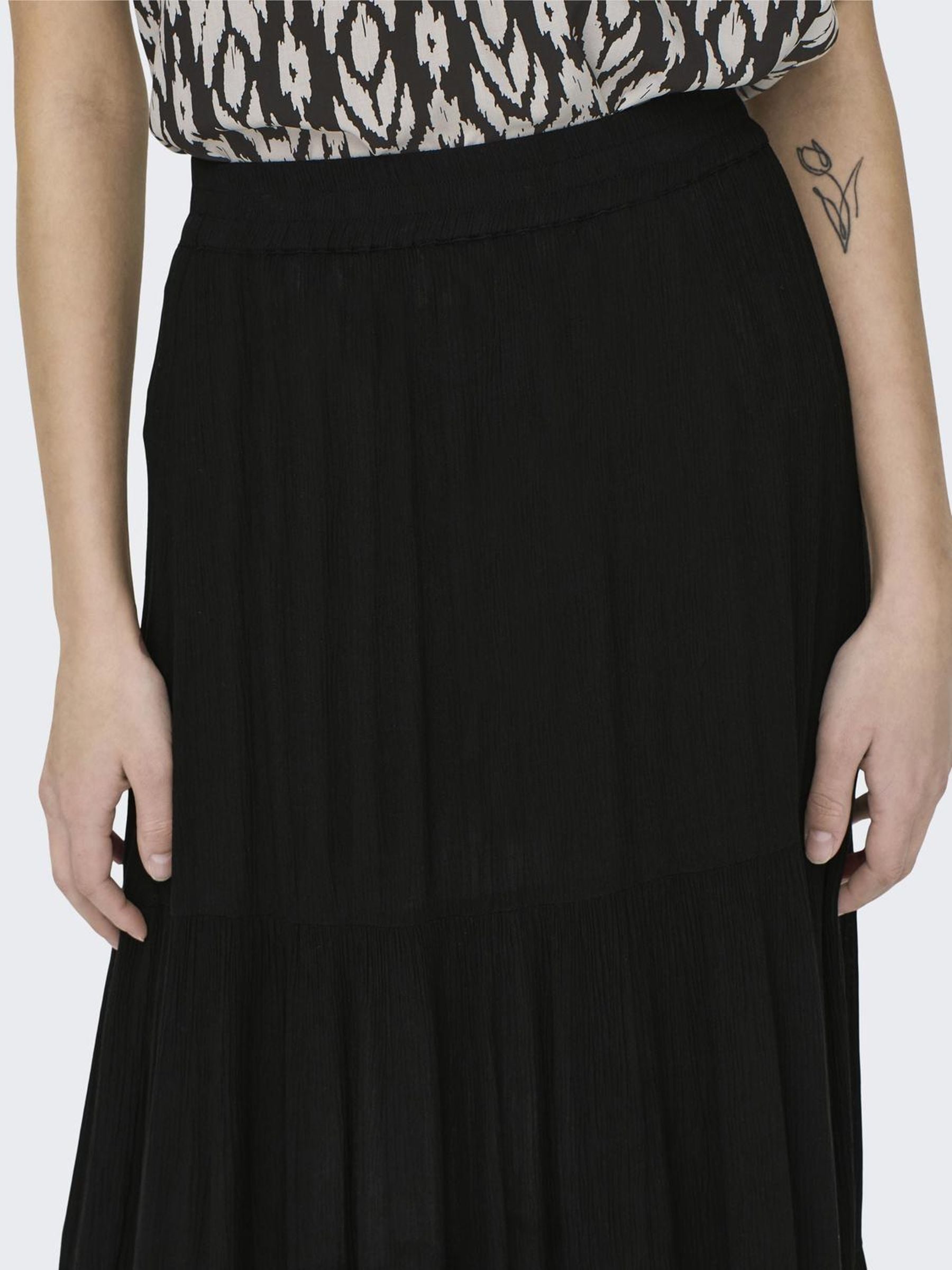 ONLY Maxirock »ONLMIKKA LIFE LONG SKIRT WVN NOOS« Viskose