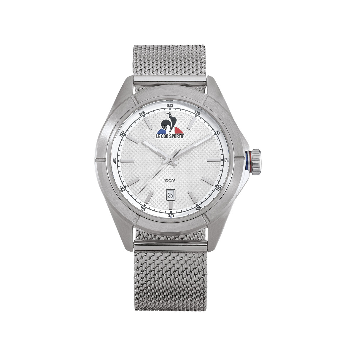 Montre LE COQ SPORTIF Essentiel homme bracelet acier inoxydable gris