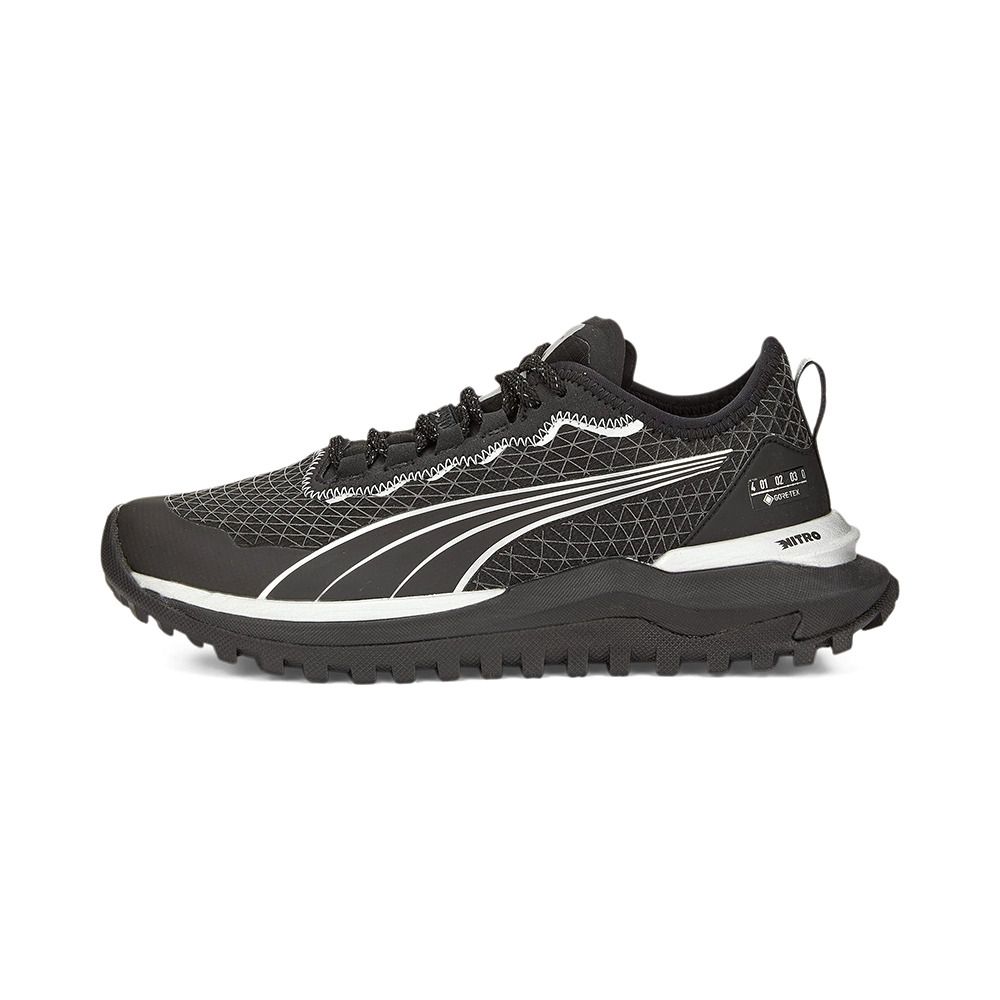 Puma VOYAGE NITRO 2 GTX - Chaussures Trail Femme puma black/metallic silver
