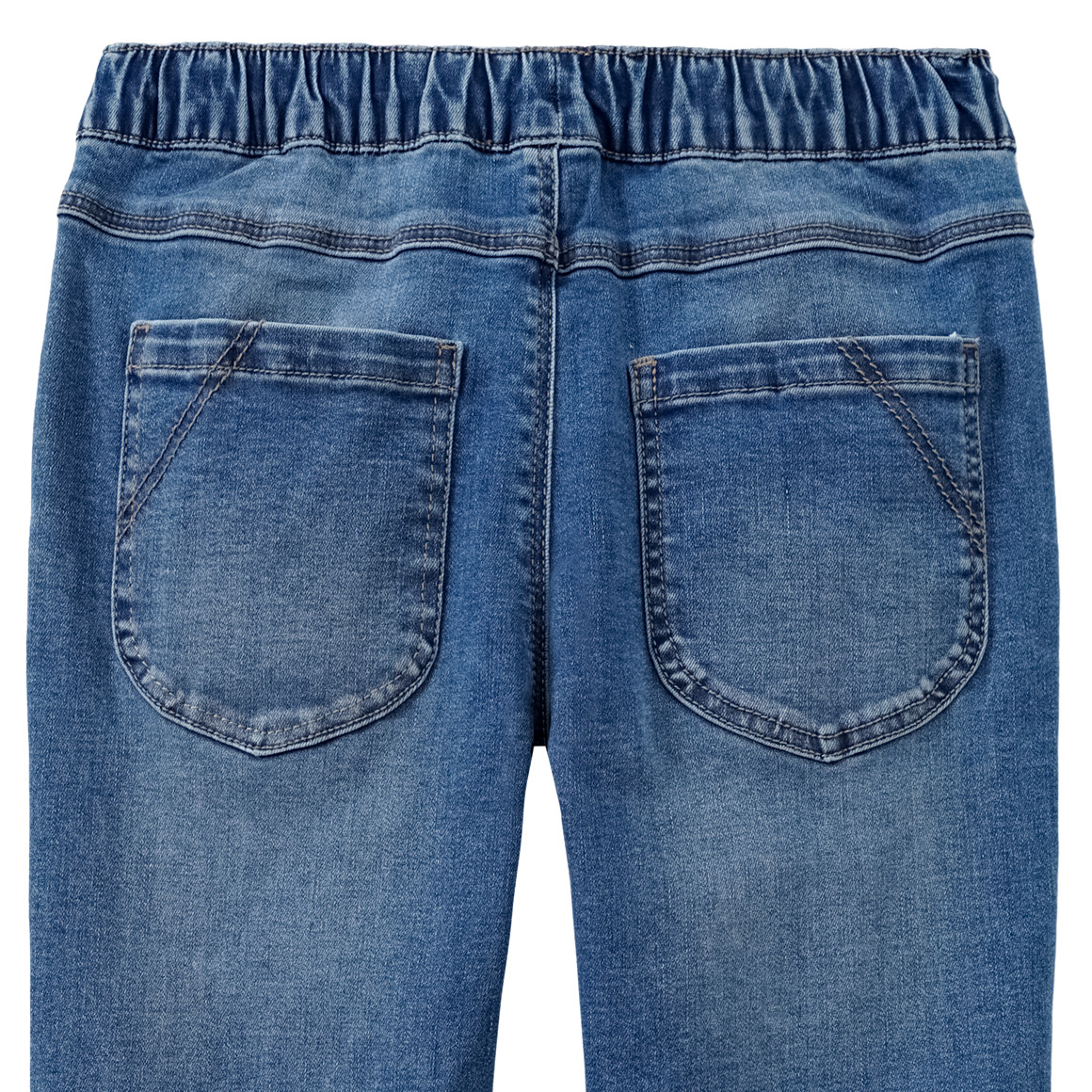 Yigga Jungen Pull-on-Jeans mit Tunnelzug hellblau