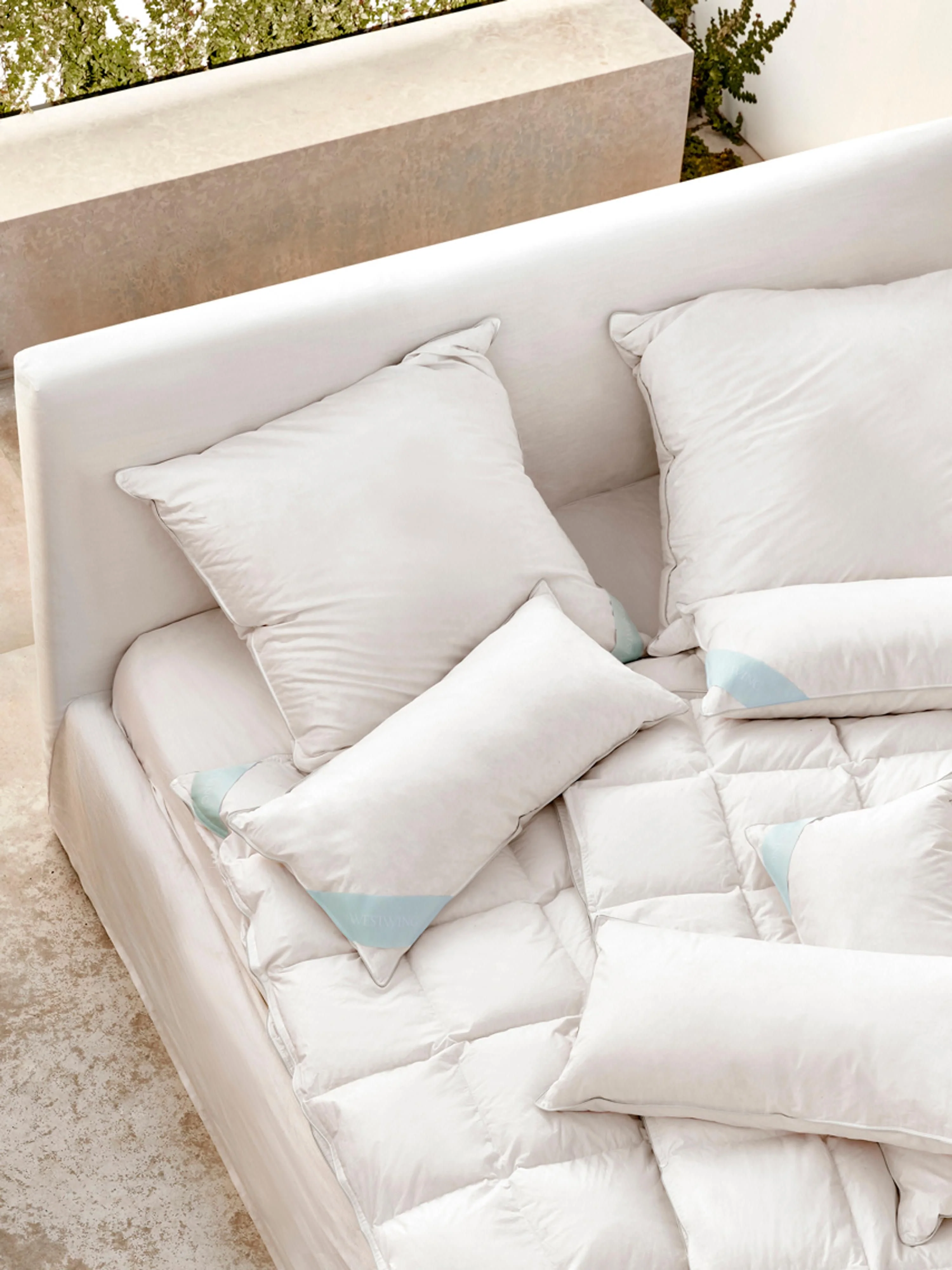 Puur donzen dekbed Premium, licht